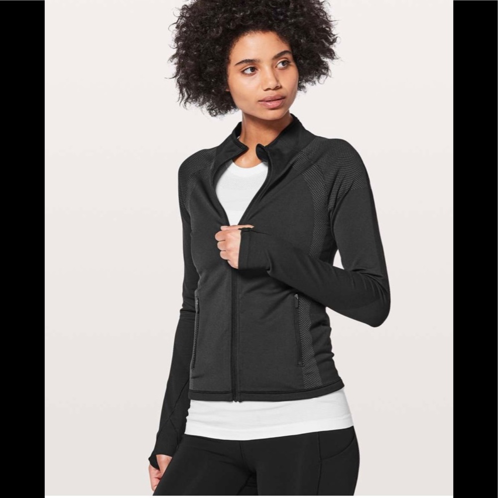 Lululemon Ready To Run Jacket Pinpoint - Picture 1 of 16